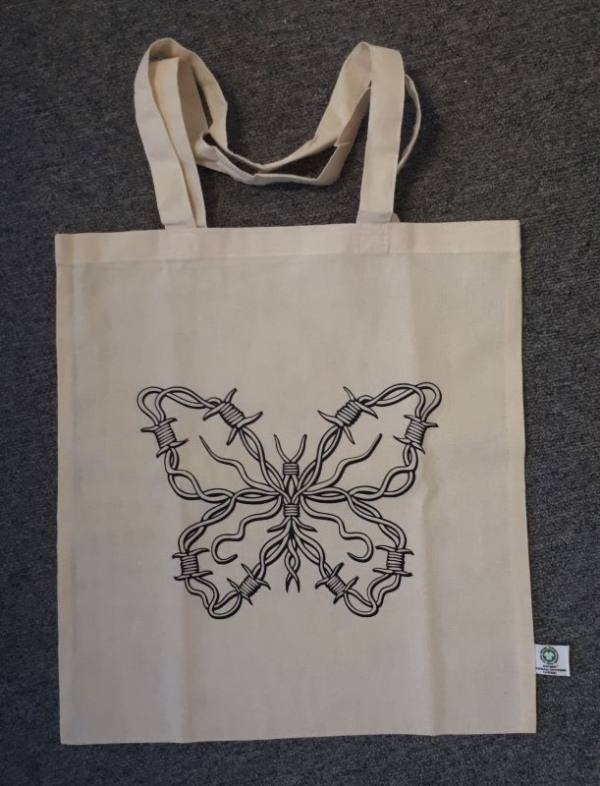 Katoenen tas met opdruk