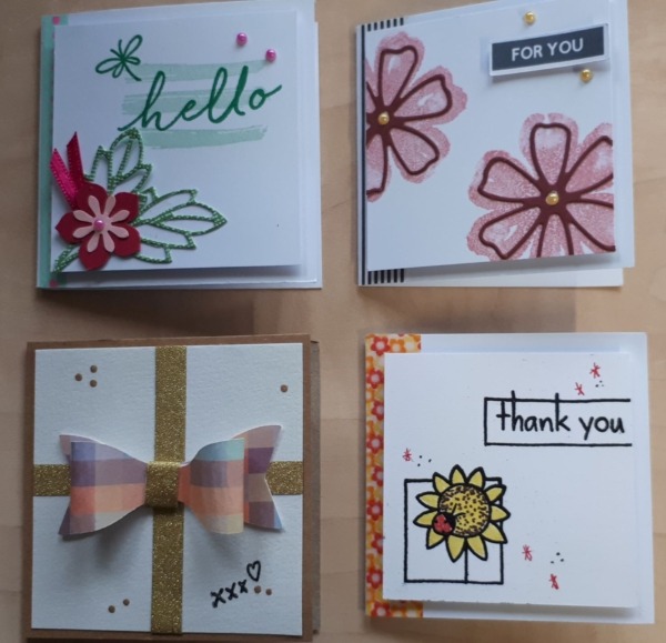 Mini Kadokaartjes setje