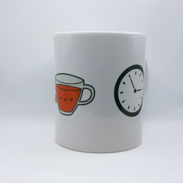 Gepersonaliseerde Mok Koala-tea-time voor thee liefhebbers (voorbeeld) - Afbeelding 2