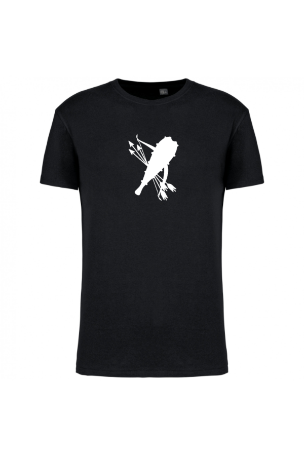 T-shirt met eigen logo (eenkleurig)